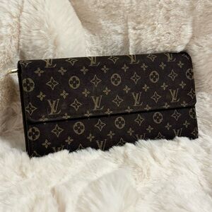 Louis Vuitton Brown Monogram Canvas Continental Wallet